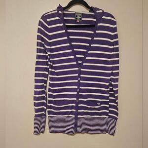 Victoria Secret PINK hooded cardigan size M